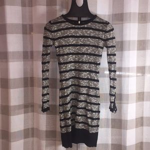 Striped Sweater Dress